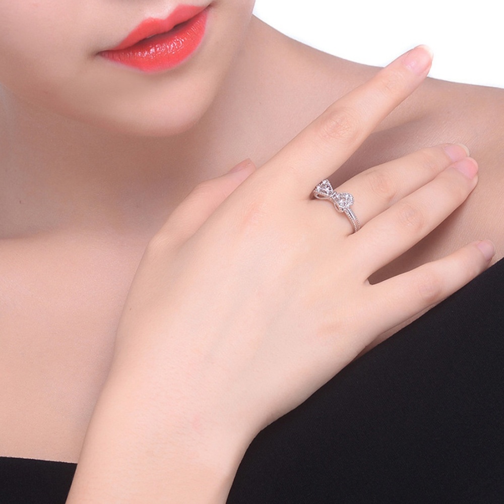NEW sterling silver bow ring - Picture 4 of 5